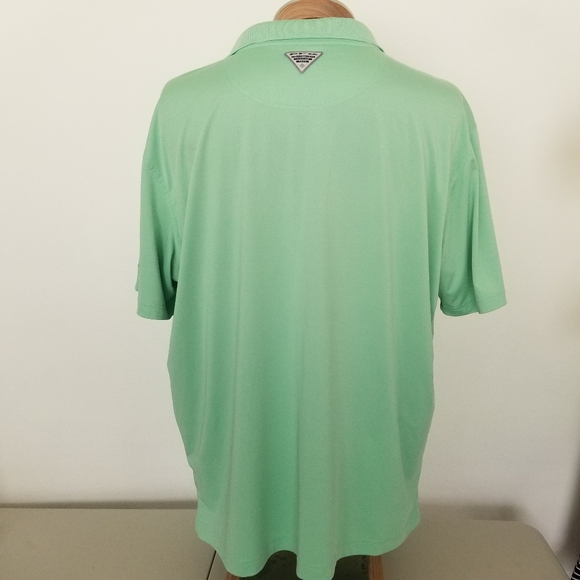 Columbia Low Drag Polo Shirt Size XXL - Picture 3 of 14